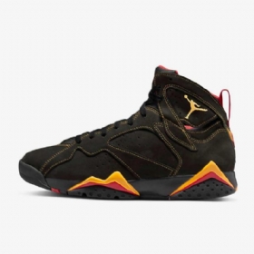 Nike Air Jordan 7 Retro Sko Herre Svarte Rød