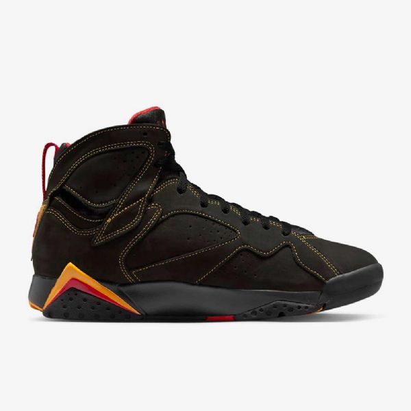 Nike Air Jordan 7 Retro Sko Herre Svarte Rød