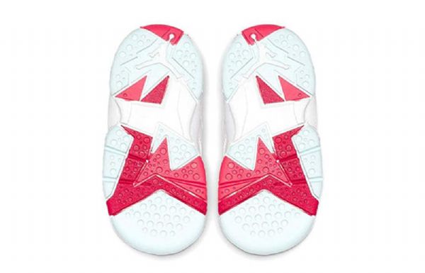 Nike Air Jordan 7 Retro Td Basketball Shoes Barn Hvite