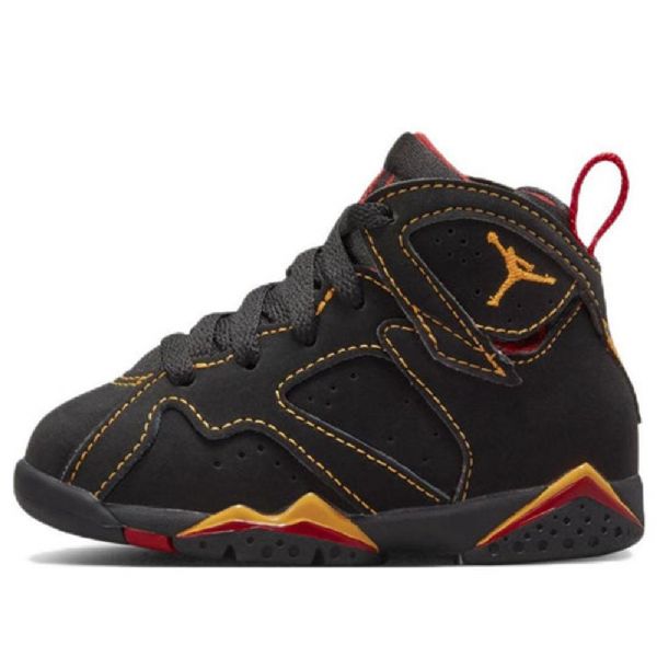 Nike Air Jordan 7 Retro Td Sko Barn Hvite