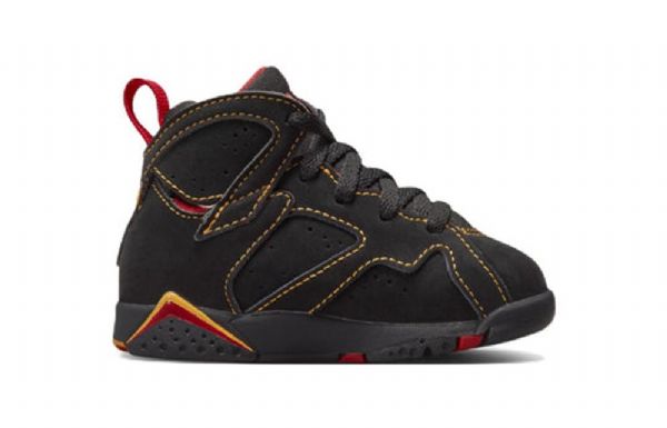 Nike Air Jordan 7 Retro Td Sko Barn Hvite