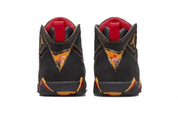 Nike Air Jordan 7 Retro Td Sko Barn Hvite