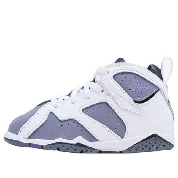 Nike Air Jordan 7 Retro Td Sko Barn Marineblå Grå Svarte