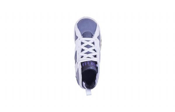 Nike Air Jordan 7 Retro Td Sko Barn Marineblå Grå Svarte