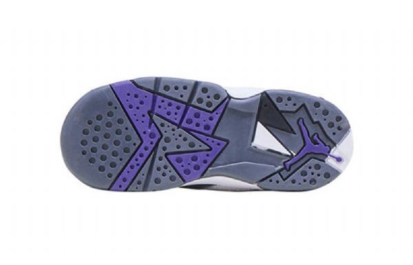 Nike Air Jordan 7 Retro Td Sko Barn Marineblå Grå Svarte