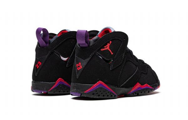 Nike Air Jordan 7 Retro Td Sko Barn Svarte