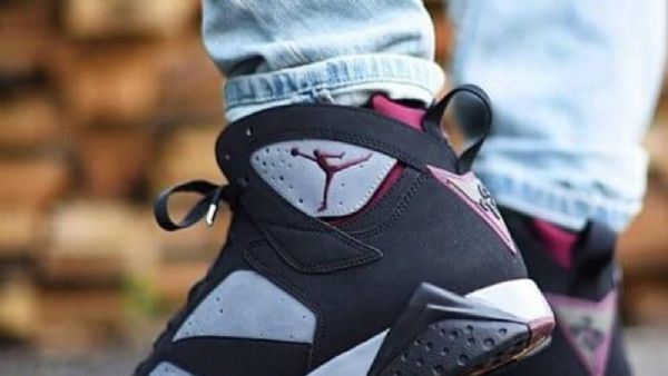 Nike Air Jordan 7 Sko Herre Svarte Grå