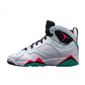 Nike Air Jordan 7 Verde Girls Sko Herre Grønn Grå