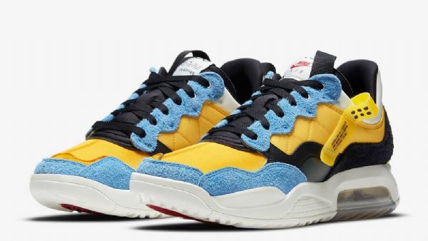 Nike Air Jordan Ma2 Sko Herre Gull Blå