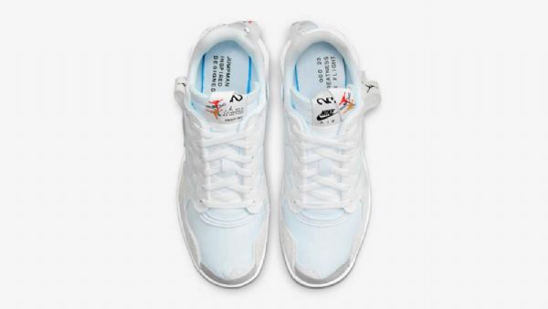 Nike Air Jordan Ma2 Sko Herre Hvite Blå