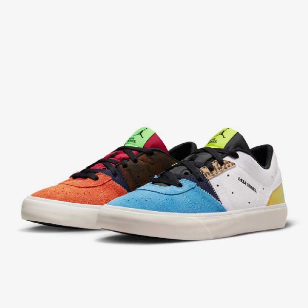 Nike Air Jordan Series .06 Sko Herre Blå Hvite Svarte