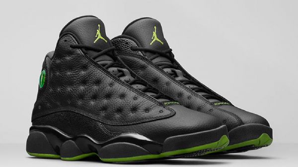 Nike Air Jordan 13 Altitude Sko Herre Svarte