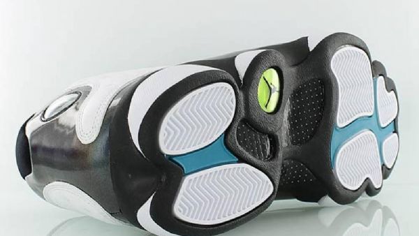 Nike Air Jordan 13 Barons Sko Herre Svarte Hvite