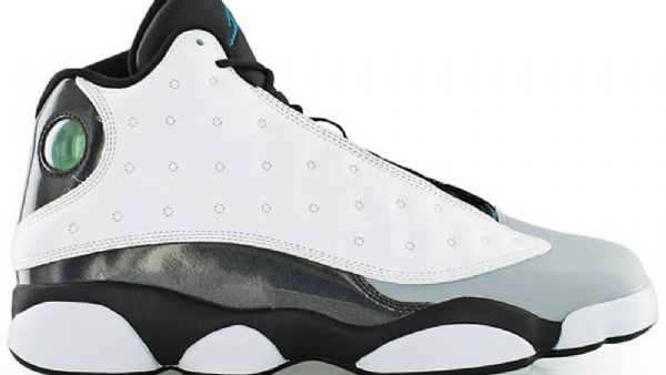Nike Air Jordan 13 Barons Sko Herre Svarte Hvite