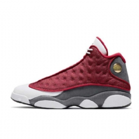 Nike Air Jordan 13 Flint Sko Herre Burgunder