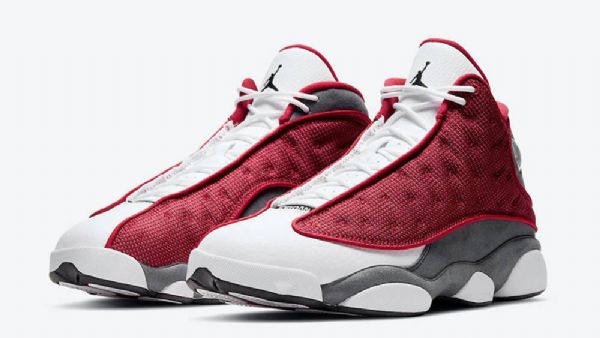 Nike Air Jordan 13 Flint Sko Herre Burgunder