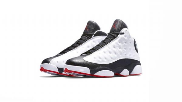 Nike Air Jordan 13 He Got Game Sko Herre Hvite Svarte
