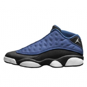 Nike Air Jordan 13 Low Tops Brave Sko Herre Blå