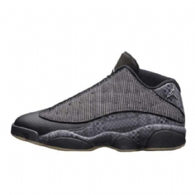 Nike Air Jordan 13 Low Tops Quai 54 Sko Herre Grå