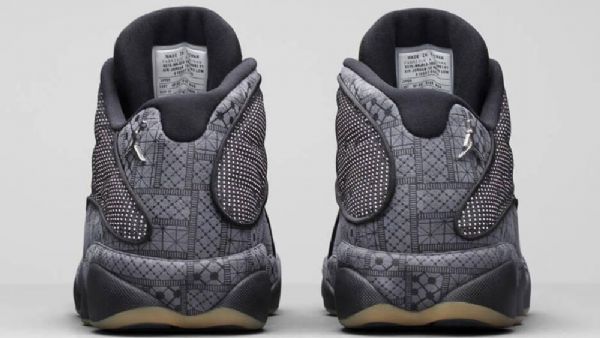 Nike Air Jordan 13 Low Tops Quai 54 Sko Herre Grå