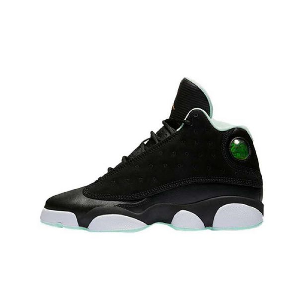Nike Air Jordan 13 Mint Foam Gs Sko Herre Svarte