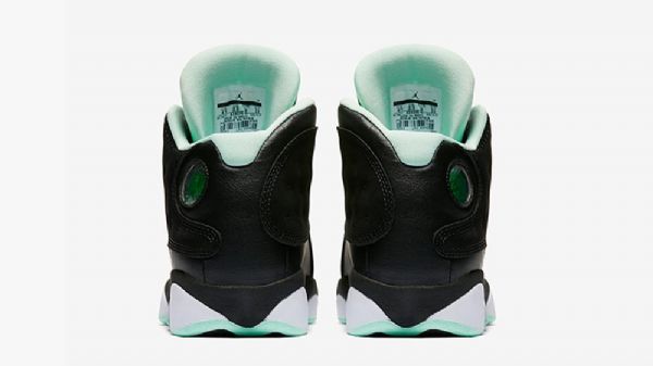 Nike Air Jordan 13 Mint Foam Gs Sko Herre Svarte