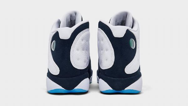 Nike Air Jordan 13 Obsidian Sko Dame Marineblå Hvite