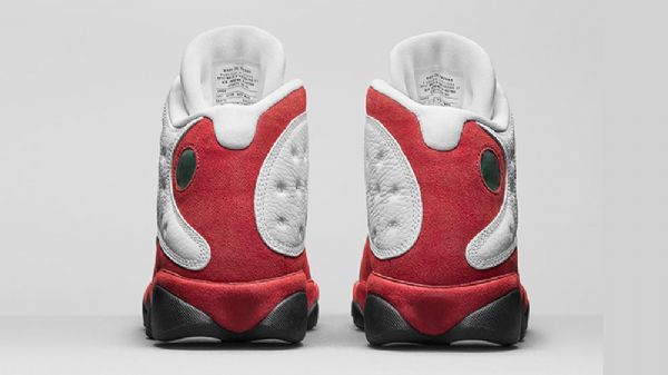 Nike Air Jordan 13 Og Sko Herre Hvite Rød
