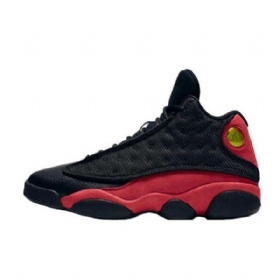 Nike Air Jordan 13 Playoffs 2017 Sko Herre Svarte Rød