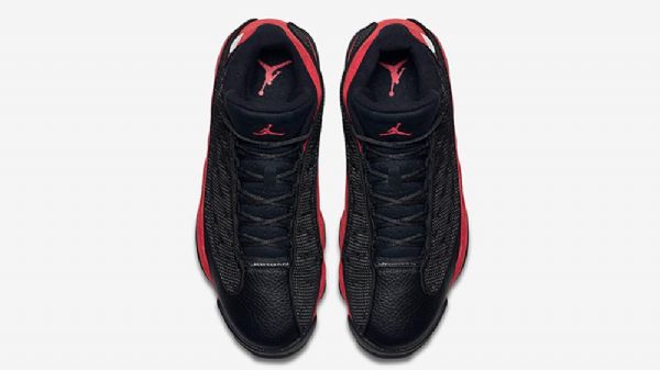 Nike Air Jordan 13 Playoffs 2017 Sko Herre Svarte Rød
