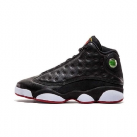Nike Air Jordan 13 Playoffs Sko Dame Svarte