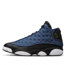 Nike Air Jordan 13 Retro Basketball Shoes Herre Marineblå