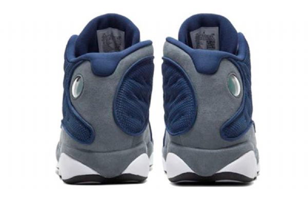 Nike Air Jordan 13 Retro Basketball Shoes Herre Marineblå Grå Svarte