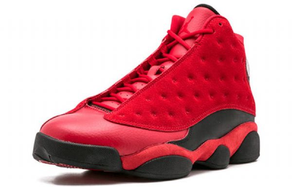 Nike Air Jordan 13 Retro Basketball Shoes Herre Rød