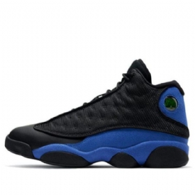 Nike Air Jordan 13 Retro Basketball Shoes Herre Svarte Blå