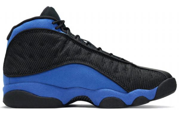 Nike Air Jordan 13 Retro Basketball Shoes Herre Svarte Blå