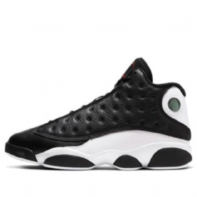 Nike Air Jordan 13 Retro Basketball Shoes Herre Svarte Hvite