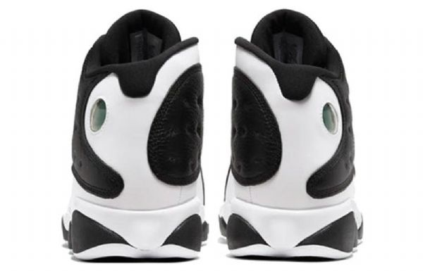 Nike Air Jordan 13 Retro Basketball Shoes Herre Svarte Hvite