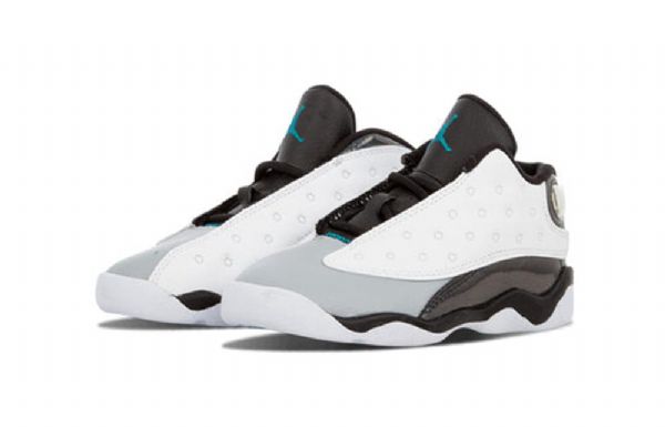 Nike Air Jordan 13 Retro Bt Sko Barn Hvite Svarte