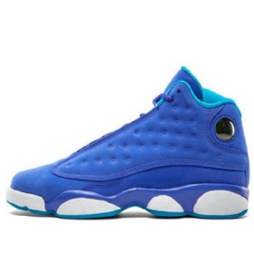 Nike Air Jordan 13 Retro Gg Basketball Shoes Herre Blå