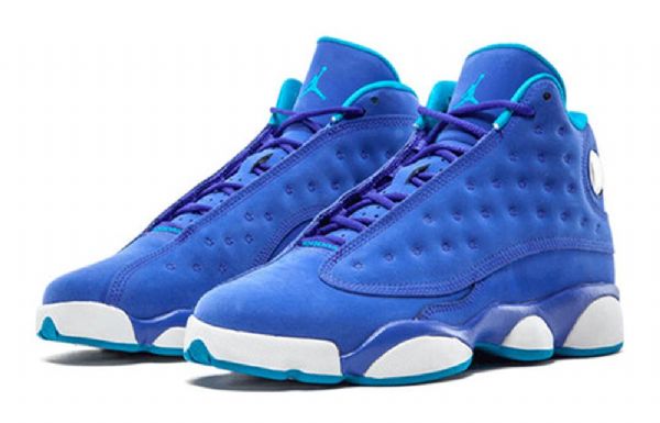 Nike Air Jordan 13 Retro Gg Basketball Shoes Herre Blå