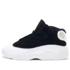Nike Air Jordan 13 Retro Gt Basketball Shoes Barn Svarte Hvite