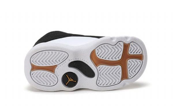 Nike Air Jordan 13 Retro Gt Basketball Shoes Barn Svarte Hvite