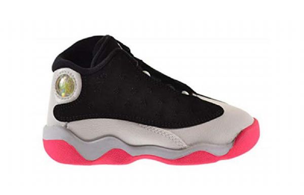 Nike Air Jordan 13 Retro Gt Basketball Shoes Barn Svarte Rosa