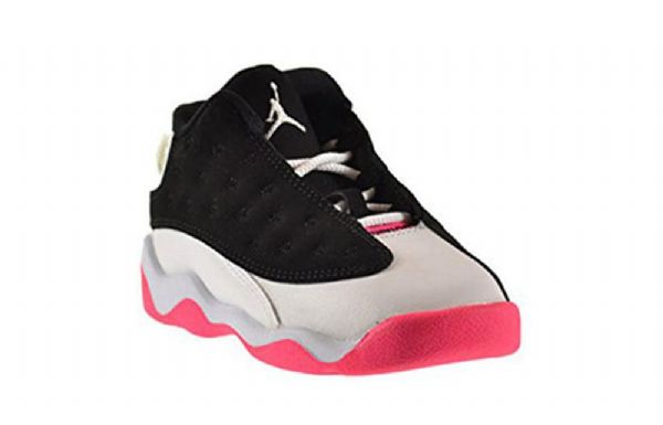 Nike Air Jordan 13 Retro Gt Basketball Shoes Barn Svarte Rosa