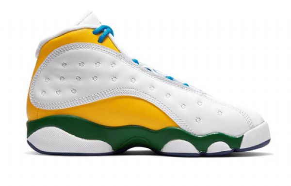 Nike Air Jordan 13 Retro Ps Basketball Shoes Barn Hvite