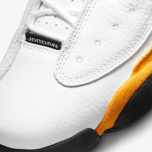 Nike Air Jordan 13 Retro Sko Barn Hvite Svarte Rød