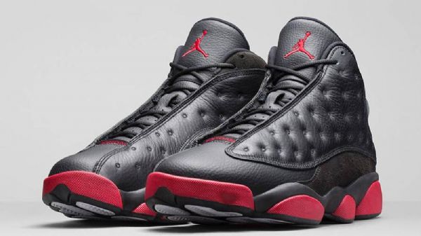 Nike Air Jordan 13 Retro Sko Herre Svarte Rød