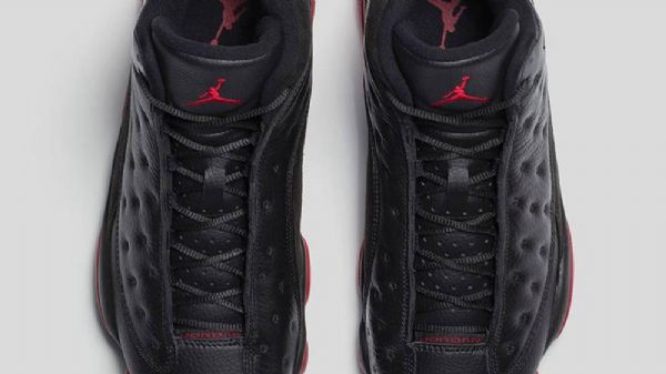 Nike Air Jordan 13 Retro Sko Herre Svarte Rød