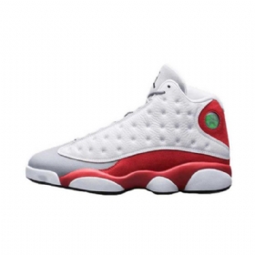 Nike Air Jordan 13 Retro Tå Sko Herre Grå Rød